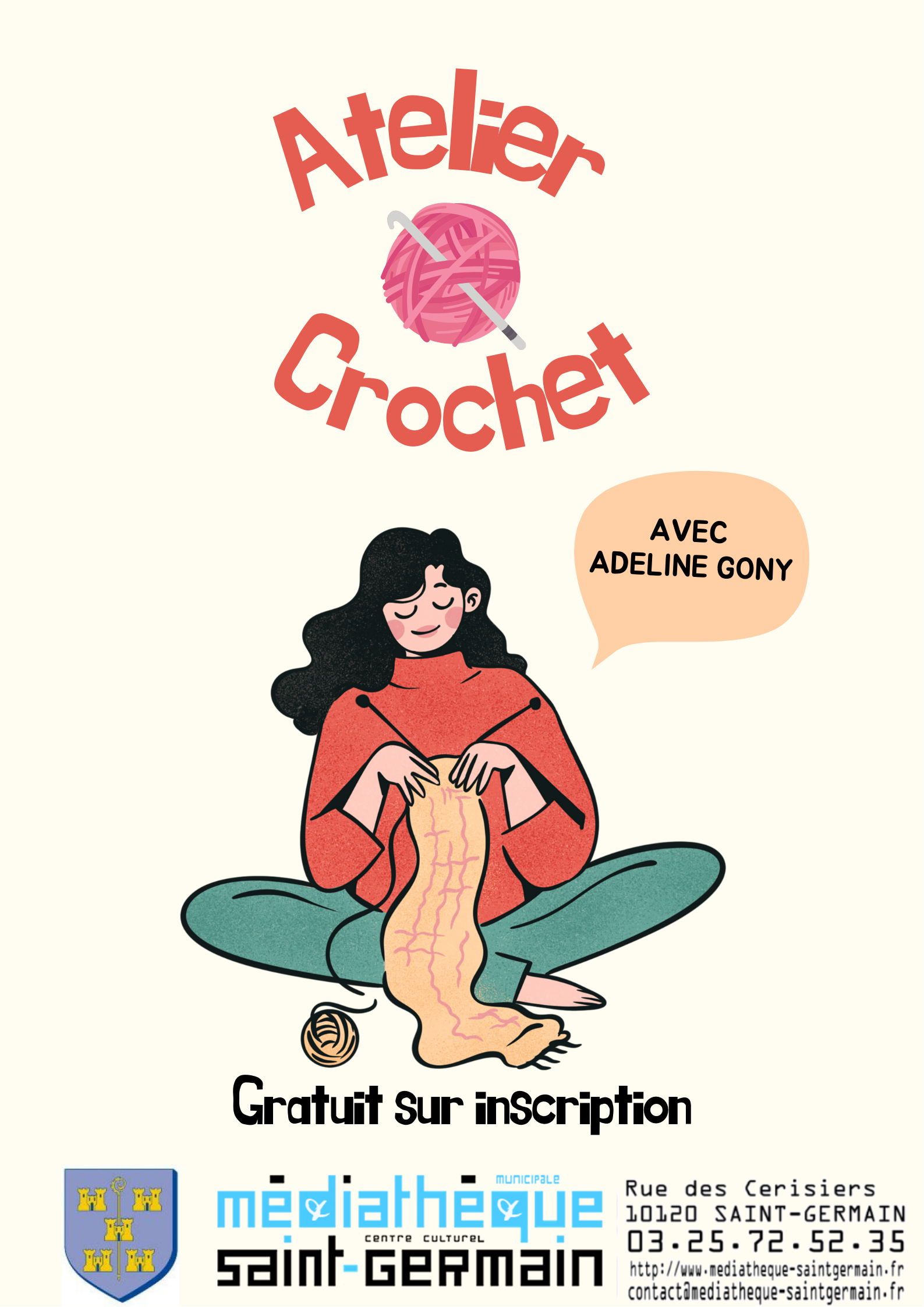 Atelier initiation au crochet